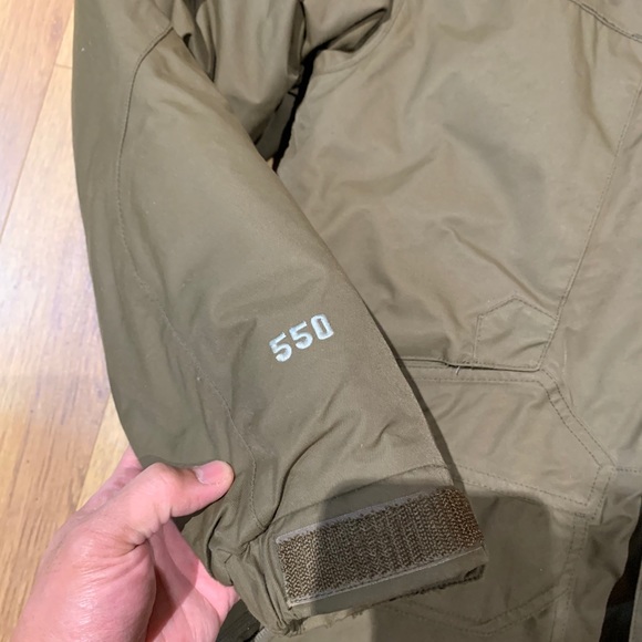 Men’s small Green Northface Parka - Picture 3 of 8